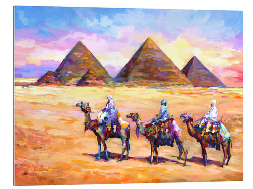 Tableau en plexi-alu Pyramids of Giza