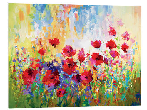 Gallery print Poppy Flower Field Colourful II