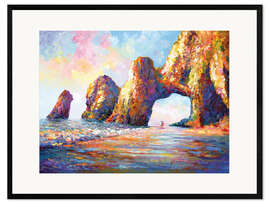 Impresión de arte enmarcada The Arch Of Cabo San Lucas