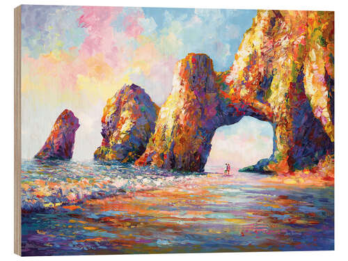 Wood print The Arch Of Cabo San Lucas