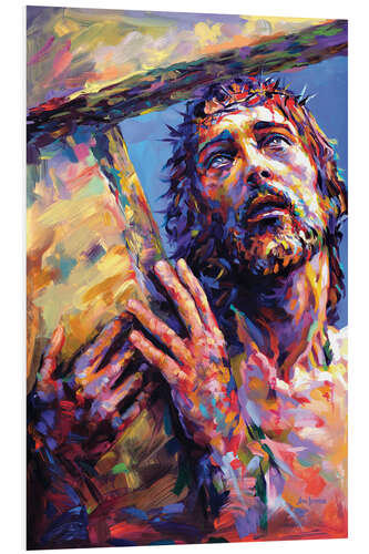 Foam board print Jesus Christ III