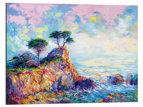 Cuadro de aluminio Lone Cypress in Pebble Beach II