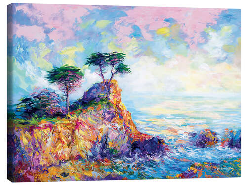 Canvas print Lone Cypress in Pebble Beach II