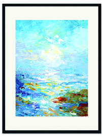 Gerahmter Kunstdruck Glückseligkeit des Ozeans