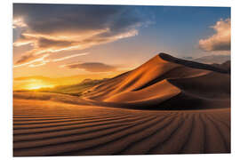 Foam board print Ibex Sand Dunes