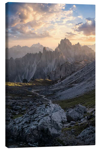 Canvas-taulu Dolomites