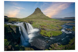 Foam board print Kirkjufell