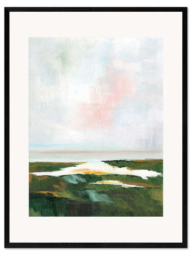 Framed art print Coast in the morning