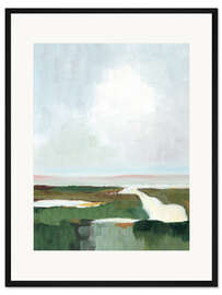 Gerahmter Kunstdruck Gewässer