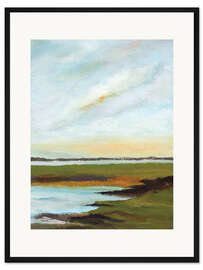 Gerahmter Kunstdruck See ll