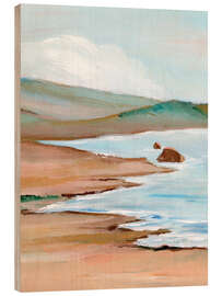 Tableau en bois Calm Coast