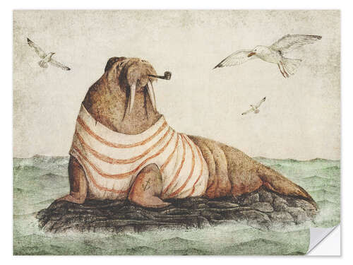 Sisustustarra Sailor Walrus