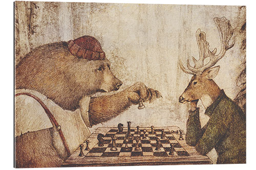 Quadro em plexi-alumínio Wild Chess