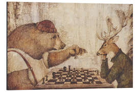 Magnettafel Wildes Schach