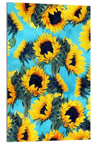 Tableau en plexi-alu Oh, my Sunflower