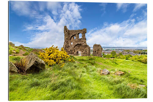 Tableau en plexi-alu St. Anthony’s Chapel Ruins in Edinburgh