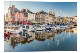 Foam board print Honfleur harbor in Normandy, France