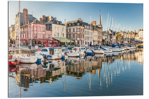 Gallery Print Hafen von Honfleur in der Normandie, Frankreich