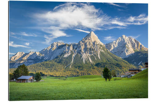 Gallery print Sonnenspitze near Ehrwald in Tyrol, Austria