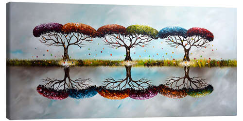 Tableau sur toile Colourful Seasons I