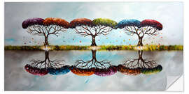 Vinilo para la pared Colourful Seasons I