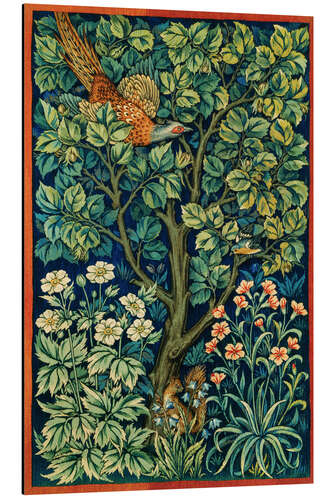 Quadro em alumínio Pheasant Tapestry