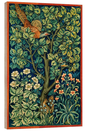 Cuadro de madera Pheasant Tapestry