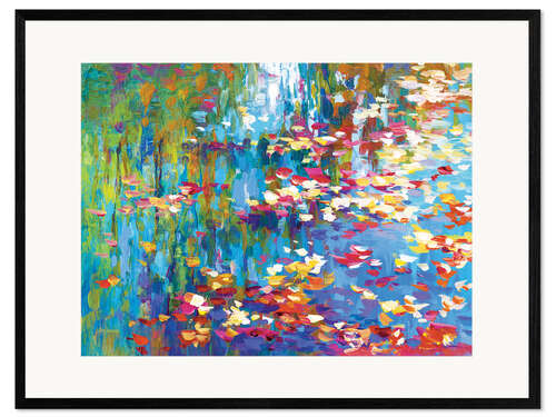 Framed art print Colourful Reflections III