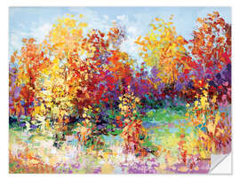 Sisustustarra Colourful Autumn Landscape I