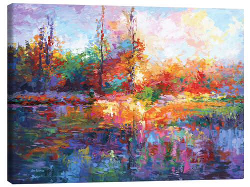 Canvas print Colorful Autumn Landscape III