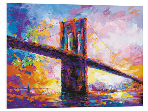 Cuadro de PVC Brooklyn Bridge I