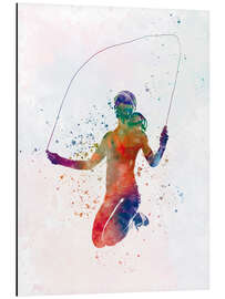 Magnettafel Seilspringen I