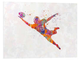 Foam board print American football player XI