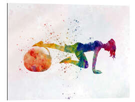 Gallery print Fitness exercise with a ball VII