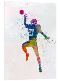 Foam board print American football player VI