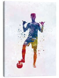 Canvas print  Soccer player IX - nobelart