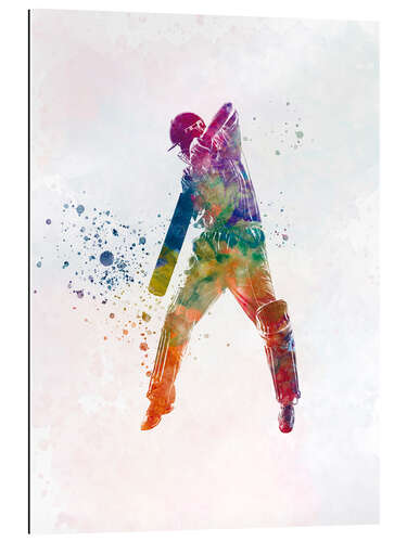 Gallery print Cricket player V