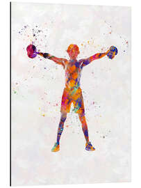 Magnettafel Hanteltraining XII