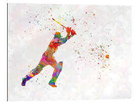 Gallery print Cricket player VIII