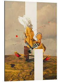 Magnettafel Gelbes Echo der Zeit