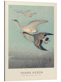 Magnettafel Gänse im Flug