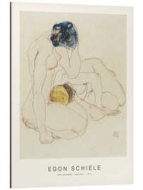 Magnettafel Zwei Freundinnen