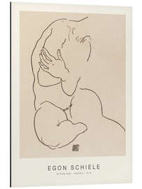 Magnettafel Sitzendes Mädchen