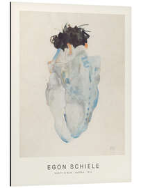 Magnettafel Aktstudie in Blau, 1912 - Egon Schiele