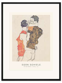 Gerahmter Kunstdruck Zwei Männer, 1913