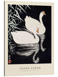 Cuadro de aluminio White Chinese Geese, 1926