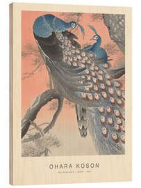 Puutaulu Two Peacocks, 1926