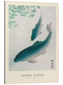 Magnettafel Nishikigoi, Zwei Karpfen, 1926