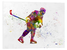 Foam board print Ice hockey player V