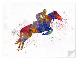 Vinilo para la pared Equestrian sports V